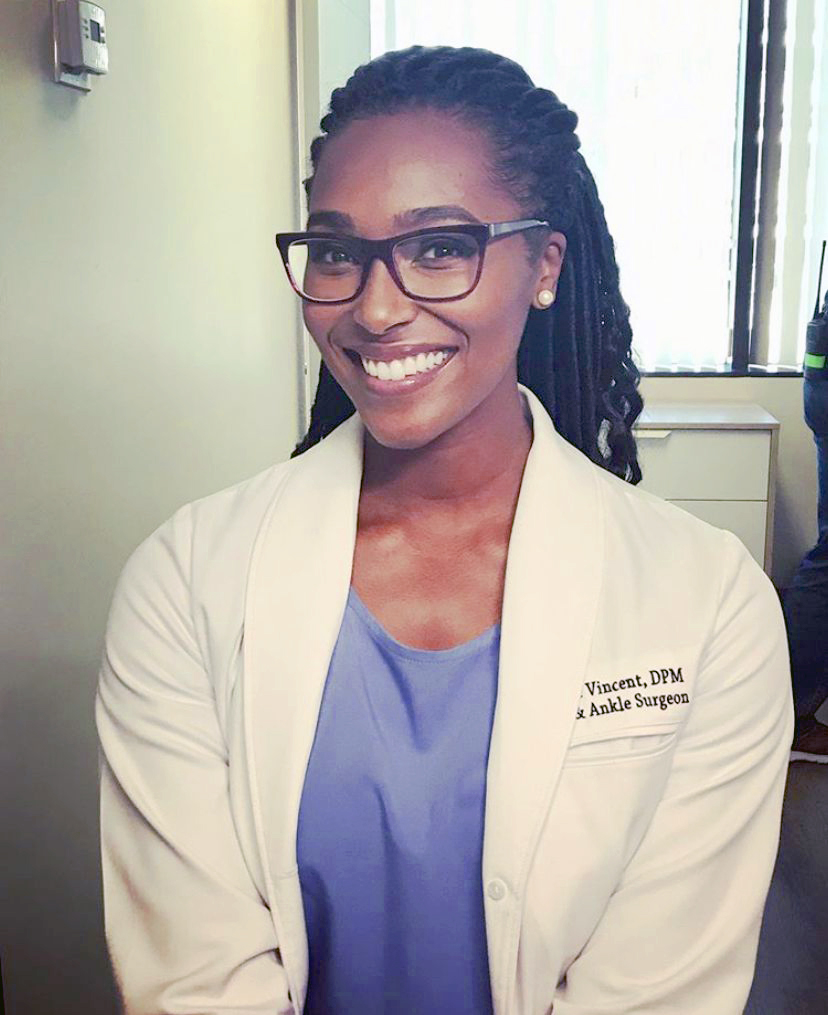 Dr. Ebonie Vincent. 